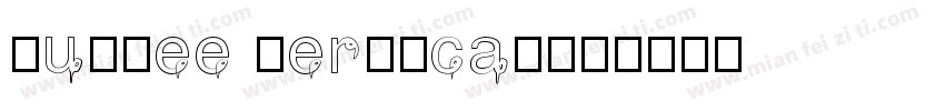 Huxlee Vertical字体转换